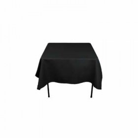 Square Table Cloth 1.4m (Black)